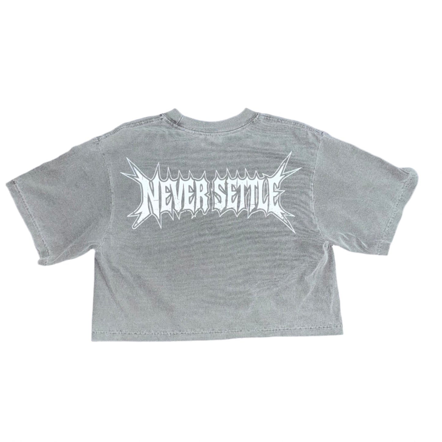 WOMENS GYMRAT OVERSIZED CROP TOP T